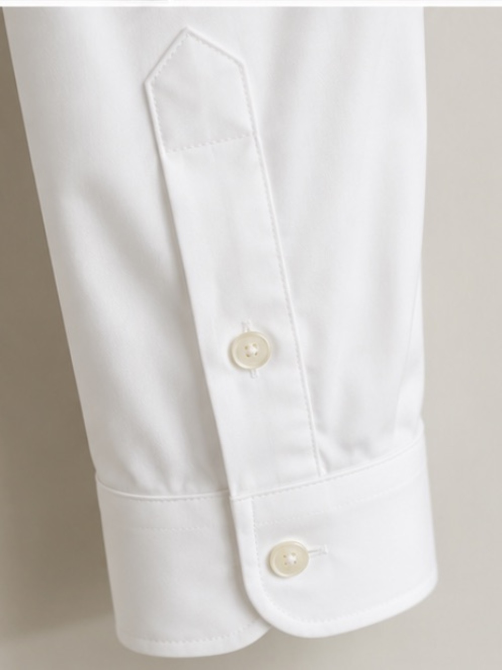 L'Agence White Long-Sleeve Dress Shirt - Picture 3 of 5